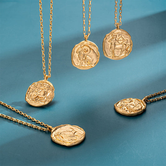 Vacuum Plating 18k Titanium Zodiac Oval Pendant Necklace 4a72b7e8 5446 41d5 be73 9ac6d1107eeb