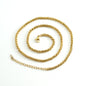 18K Gold Keel Chain Necklace Pendant Finished Chain Hip Hop - HD Wireless Product #6