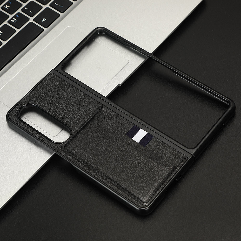 Simple Card-inserting Litchi Pattern Phone Case - 图片 7
