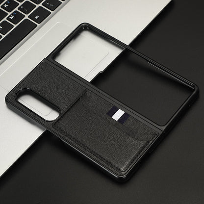 Simple Card-inserting Litchi Pattern Phone Case - 图片 7
