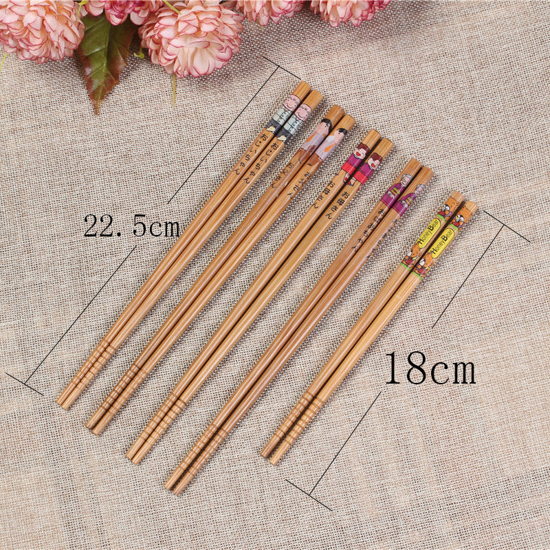 Japanese Bamboo Family Of Five Chopsticks Cutlery Set 4a78cee6 4ad7 4881 80d6 a7848844545d