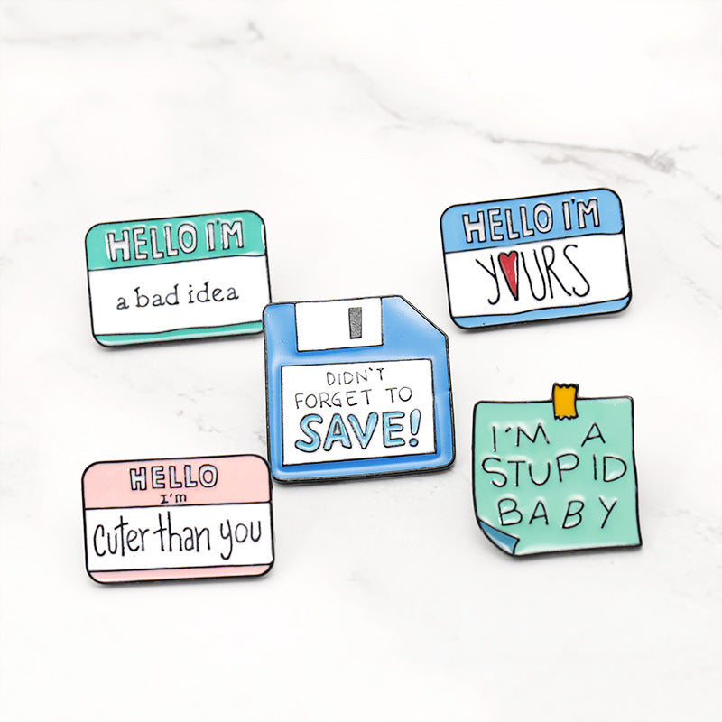 Sticky Notes Brooch Suit Fashion Accessories 4a7b7d8f 95b0 46c3 a9fe 238433ee3402
