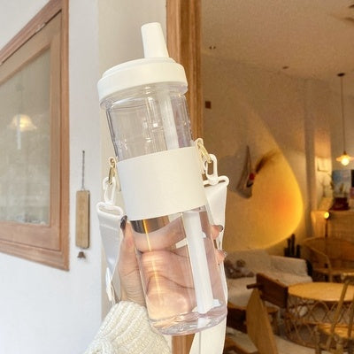 Milk Tea Cup With Straw For Women Simple And Portable 4a834726 fbd5 492e ace7 647f49c78016