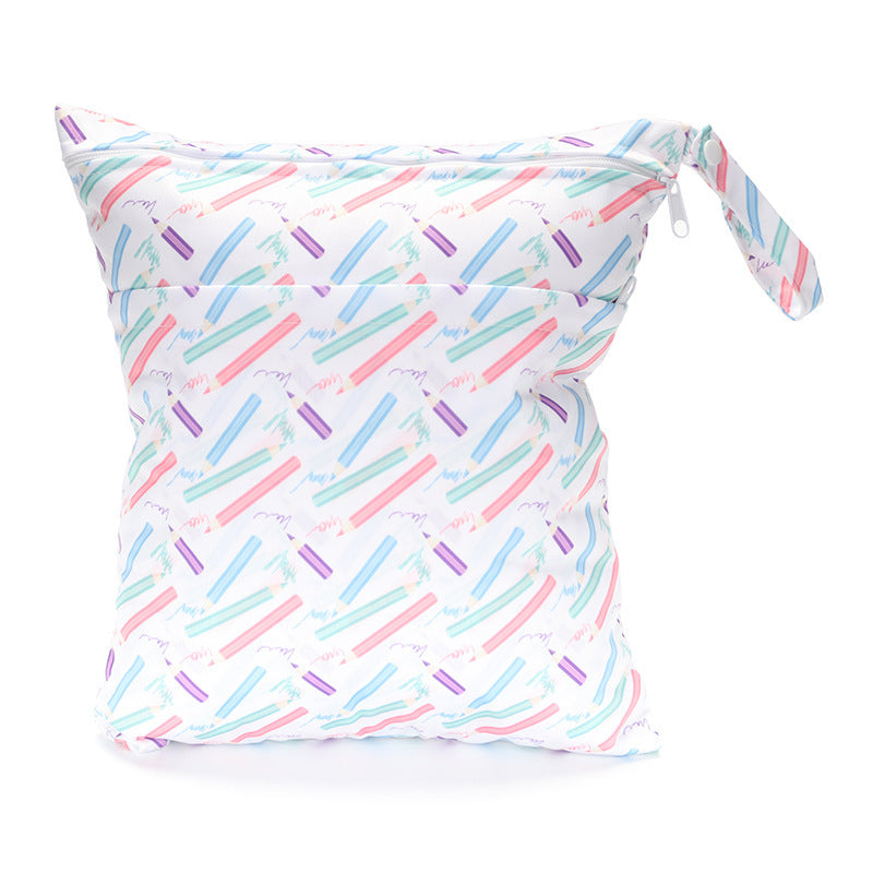 Digital Printing New Pattern Double Pocket Diaper Bag 4a8a0696 14d0 44f5 b3a3 c3ffbcb339e7