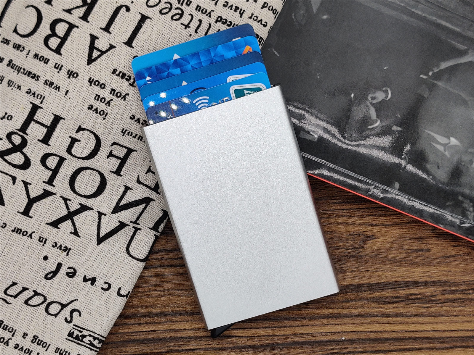 Aluminum Automatic Card Push Box Intelligent Card Dispensing - 图片 11