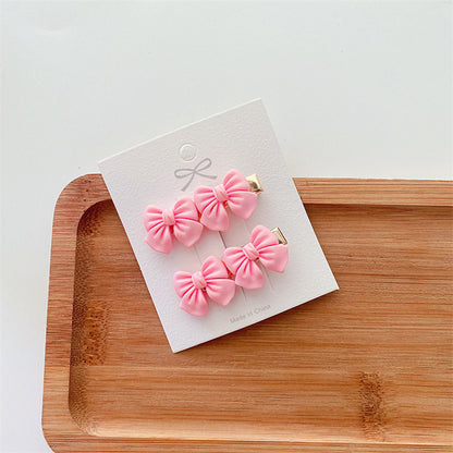 Pink Bow Heart Girls' Hairpin 4aa5af6a aede 4b29 96be 6a1380ae5aa7