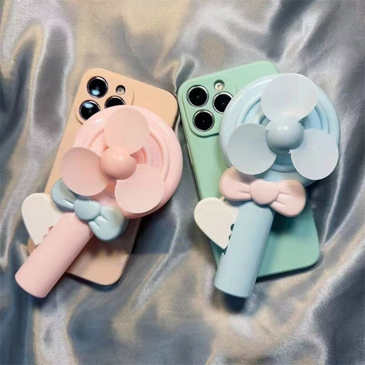 Lollipop Hand Fan Drop-resistant Soft Phone Case - 图片 1