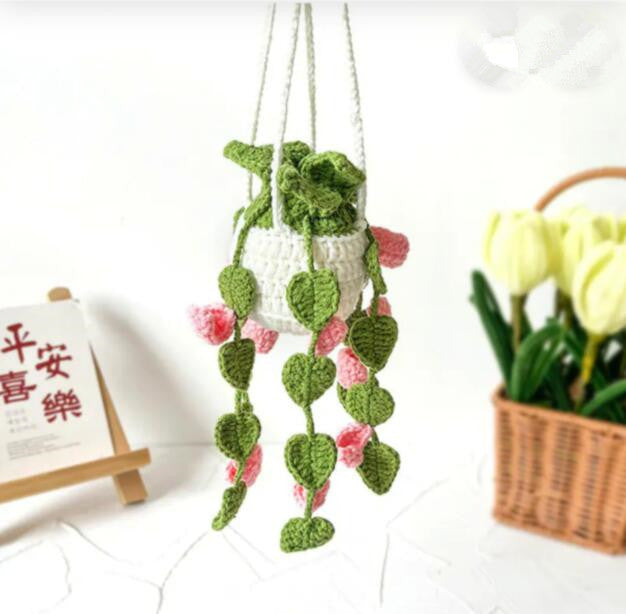 Car Plant Decoration Decoration Knitting Wool 4abdb963 b54c 4cbd b153 813b30540741