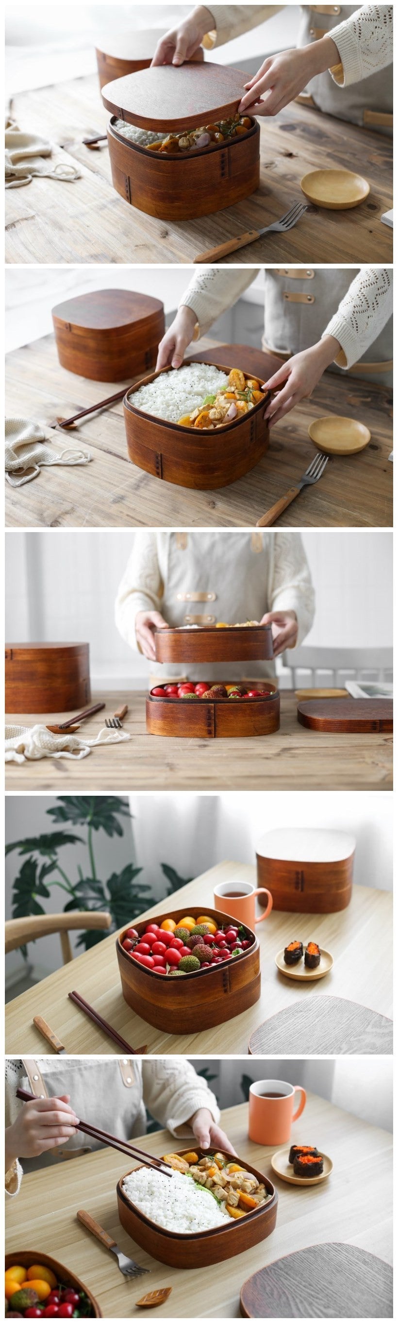 Creative Multi-layer Japanese-style Compartment Bento Box 4ae90f97 7c53 47d4 a692 594b7fc95c89