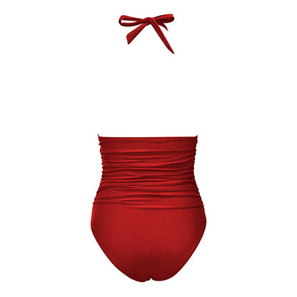 New One-piece Halter Hot Spring Swimming Swimsuit For Women 4aec9006 7864 45a1 b5df 1a00443960da