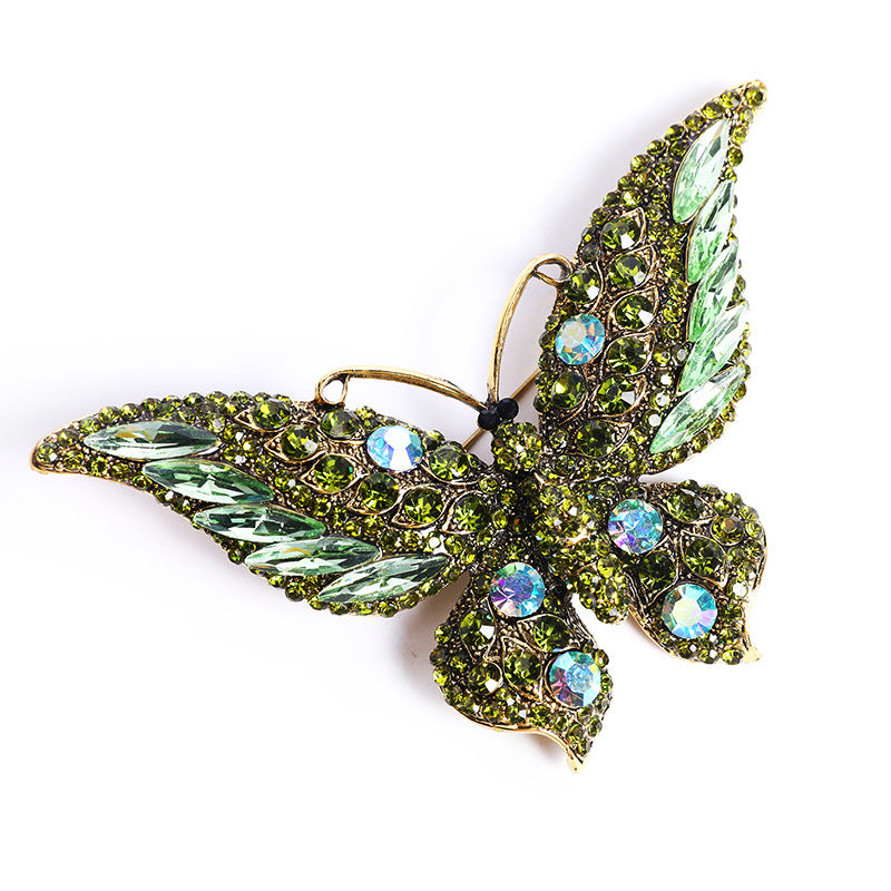 Crystal Big Butterfly Brooch Fashion Animal Insect Lady 4b043d8f fe53 4475 a150 e47e28538bed