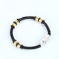 Stainless Steel Woven Leather String Couple Bracelet 4b12abfa 2713 495c bbf1 189c2358c4ba