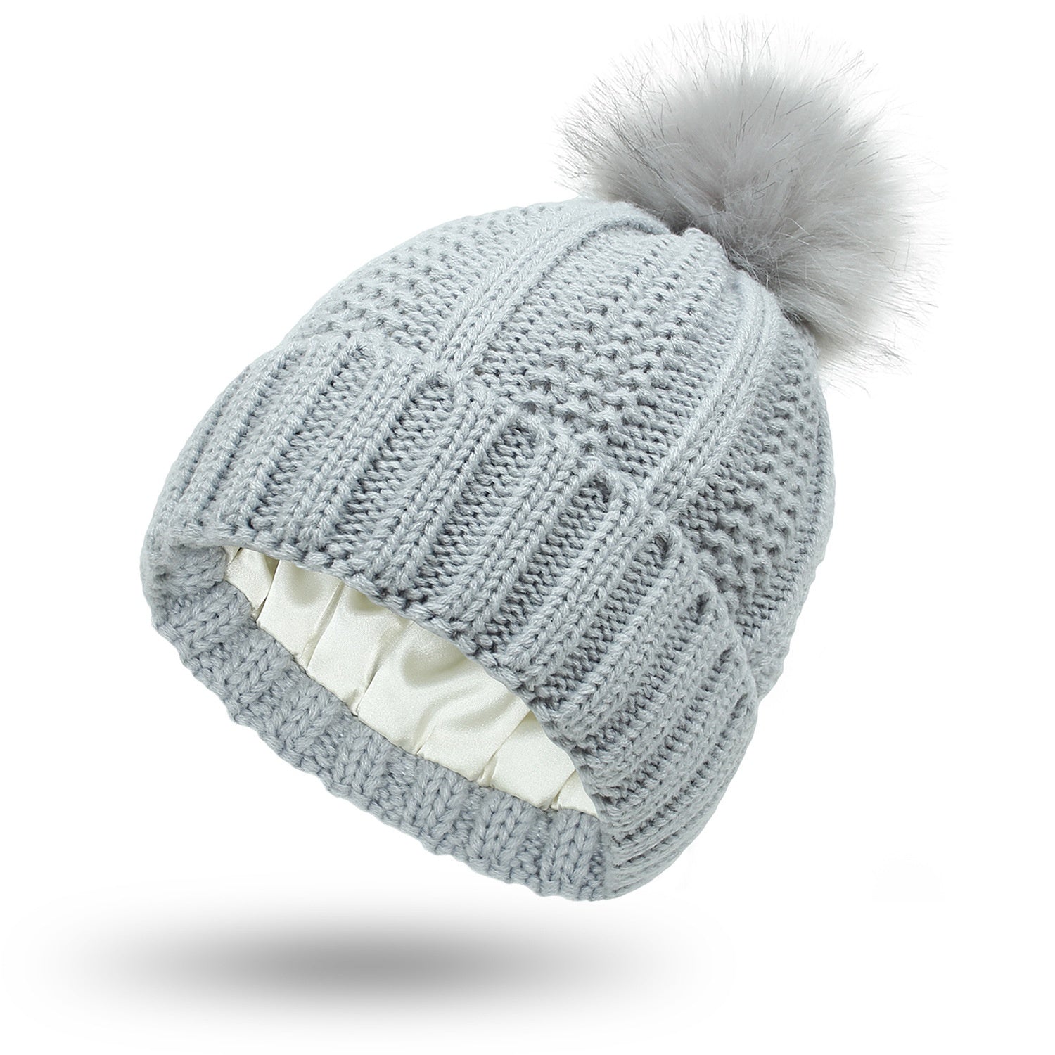 Woolen Cap Knitted Protection Hairstyle Silky Stretch Satin Knitted Hat 4b1af053 eff3 46c1 b17a d0e06f522f44 trans