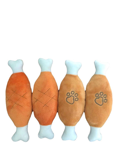Bite-resistant Teeth Grinding Puzzle Double-headed Chicken Leg Pet Doll 4b263437 fea3 4789 8678 c7bfdb54d0d0