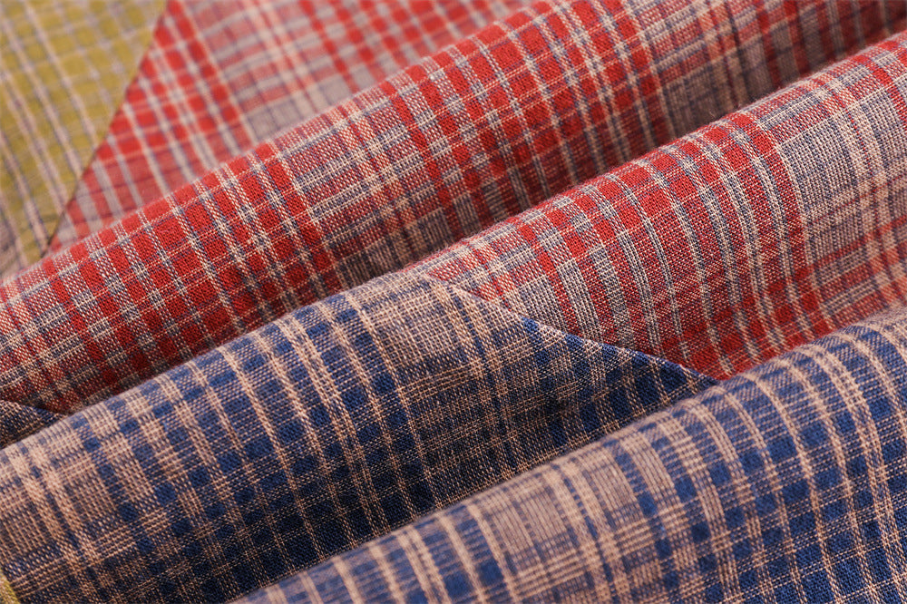 Color Matching Plaid Long Sleeve Shirt For Men And Women 4b304f22 3cff 4cae 851e e2ad50e4b5fd