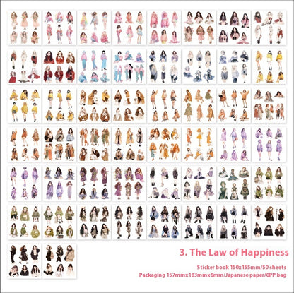 Human Flavor Series Japanese Paper Sticker Book 4b31d455 d261 482f 931f 50fcbce9e66c trans