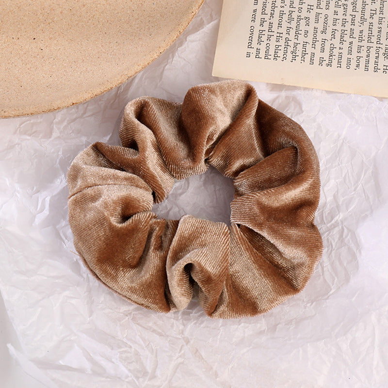 Flannel Hair Tie Hair Rope Amazon Velvet Fashion Ponytail Hair Accessories 4b35853d 1e2d 4438 9619 6cc31433e359