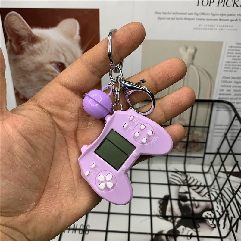 Retro Mini Square Handle Game Machine Key Ring Pendant Children's Cute Toy Gift 4b434bfe 6a74 42da aaa2 5347e3f71870