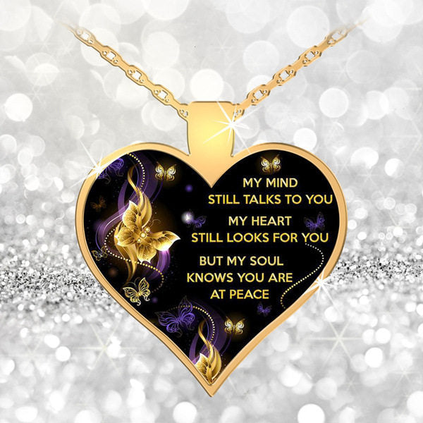 The New Alloy Necklace Is Unisex, My Heart Is Still Talking To You 4b46047c 05c9 4276 a577 8dcde1f1bbee