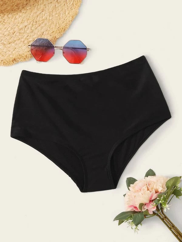 New Swimsuit Solid Color High Waist Pants Bikini Split Swimsuit Multicolor 4b4f2b2e 023c 4227 8b11 a40c20ac8456