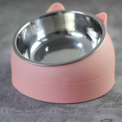 200mlStainless Steel Oblique Mouth Pet Cat Bowl - HD Wireless Product #7