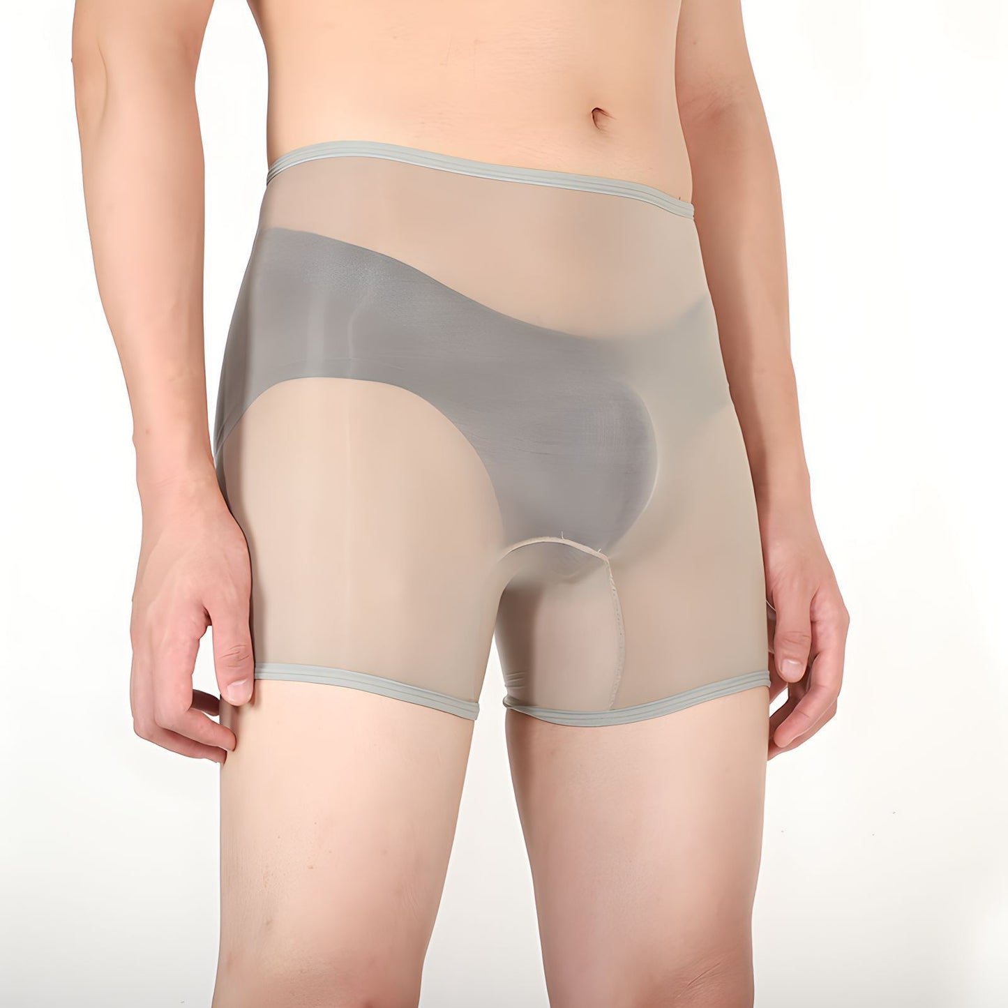 Men's Ultra-thin Shiny Stockings Transparent Bag Independent Warehouse Boxer Briefs 4b75a8a1 8cfe 4d40 9fd0 baed5bc8f6b6