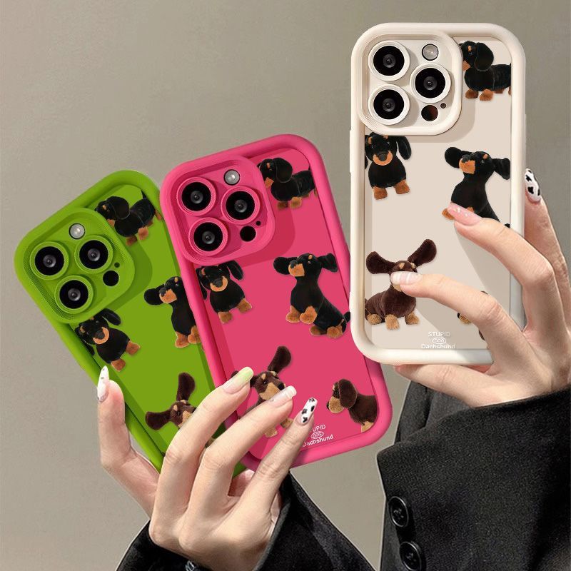 Cream Sausage Dog Phone Case 4b86a8d6 ae5d 4360 8245 094bcad1368d
