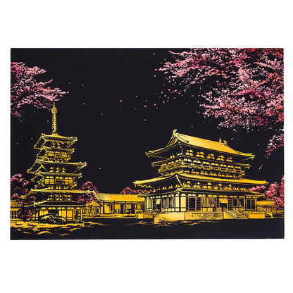 City night scratch painting 4b86e207 922c 4e9c b6fd f4b535e071a9