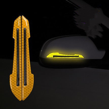 Creative Personality Rearview Mirror Warning Sticker Body Scratch Occlusion 4b8b1dda ce70 4a92 81e5 fe460c6f8efc