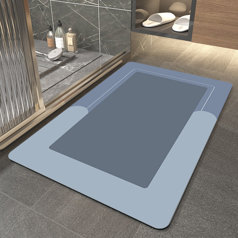 Household Solid Color Bathroom Absorbent Floor Mat 4b8ef3bb cf22 4173 abf6 c534b592ebd1 1ebbe1eb 883b 40b0 9a42 4fcdd0aa5c4e