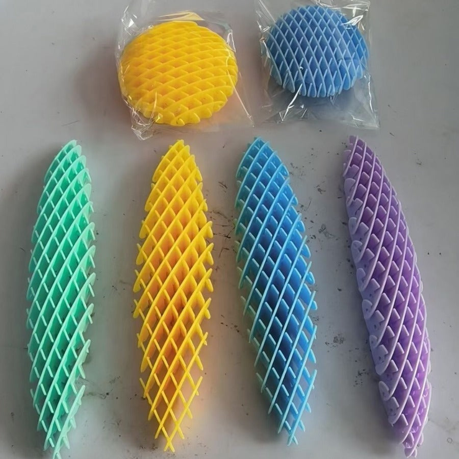 3D Printing Elastic Retractable Net Red Same Style Decompression Healing Relieving Stuffy Little Toy Finger Playing Artifact - HD Wireless Product #4