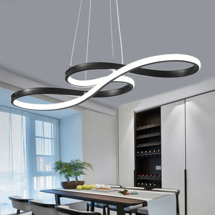 Led Dining Room Chandelier Simple And Modern Furnishings Chandelier Creative Personalized Fashion Living Room Chandelier Arti