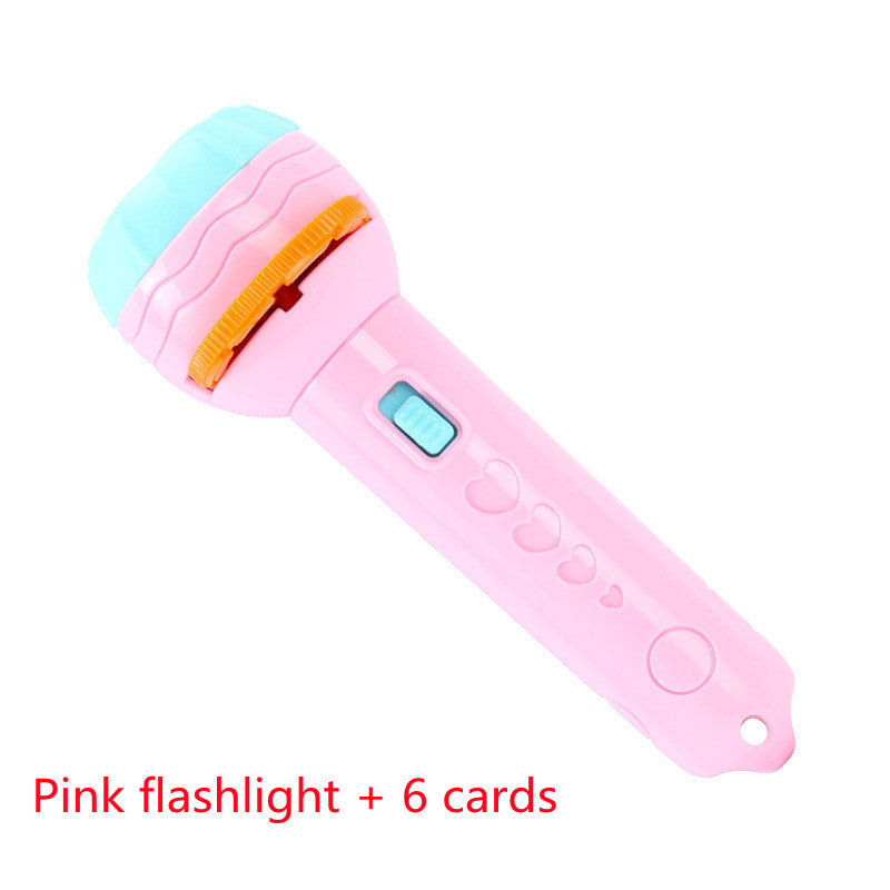 Cartoon Projection Flashlight 80 Patterns Creative Children Flashlight Toy Projector Baby Toys Bedtime Story Book 4ba6eb85 c6