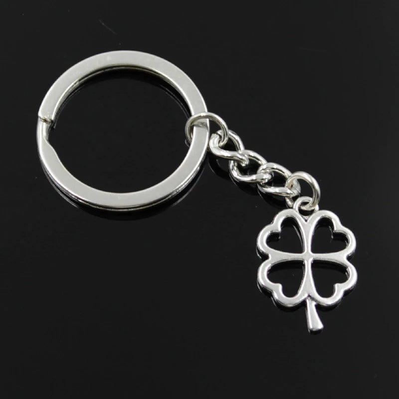 Plant Key Chain Four-Leaf Clover Bag Car Pendant 4baef24b dc9f 4bd2 93ef 772145321628
