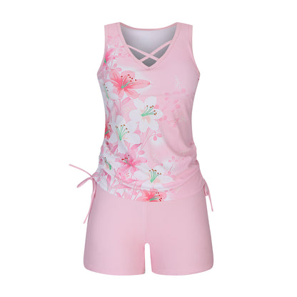 European And American Women's Seperated Swimwear High Waist Swimsuit Tied Top 4bbeb1e9 192a 4d44 9e6f 21c032cfdab2