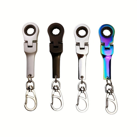 Ratchet Creative Anti Loss Hanging Buckle Wrench Keychain 4bc63754 de9b 4ac1 a063 1d1674cb3ccf