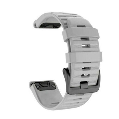 For Garmin Fenix 6X 6 Pro 3HR 5 5X Quick Fit Silicone Watch Band Strap 26MM 22MM 4bc77150 cfff 43e3 acef cfd77d50f3d1