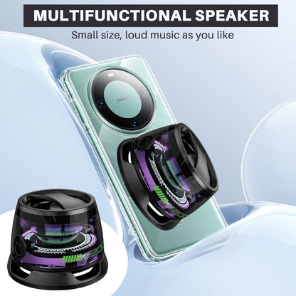Portable Bluetooth Speaker G200 RGB Lighting Speaker BT5.3 Mini Sound Box 7 Hours Playback Magnetic Phone Holder 4bce7823 180