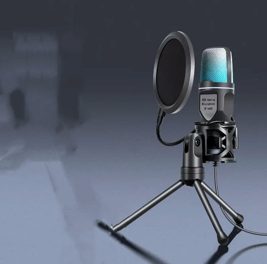 Clear Full RGB Capacitor Esports Gaming Desktop Microphone Computer Microphone 4bea8902 c935 4a4c bf6d a8da1cb47e29