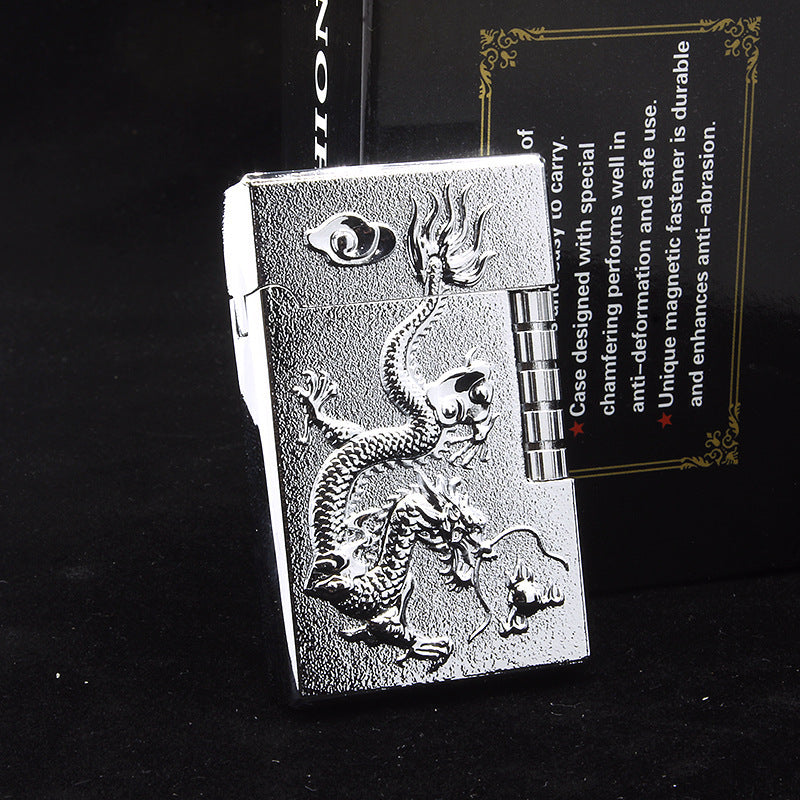 Embossed Chinese Dragon Gas Lighters 4c2025c4 3b0d 426b 8d65 ee9b7d50e279