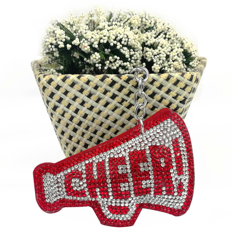 Creative Korean Velvet Diamond English Letters Key Chain 4c2e99b4 5095 41c1 a6b7 3951d7b0516e