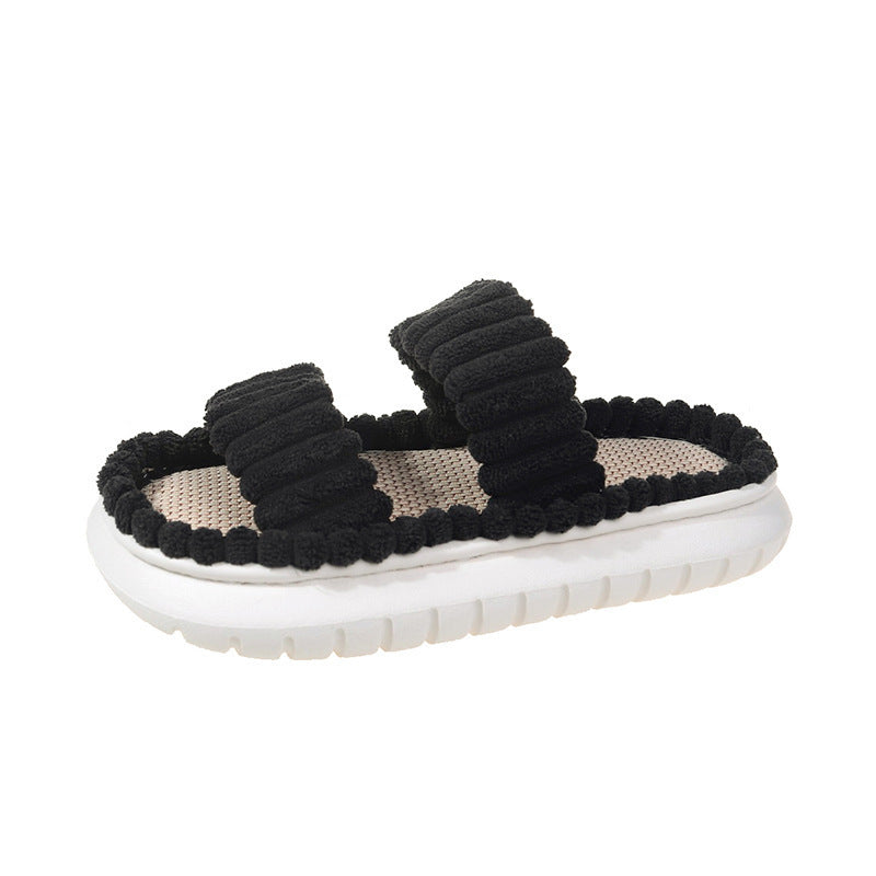 Women's Casual Versatile Thick Sole Indoor And Outdoor Slippers 4c3d74fd 5c42 45e8 ae1f 11cdf8ad68c1