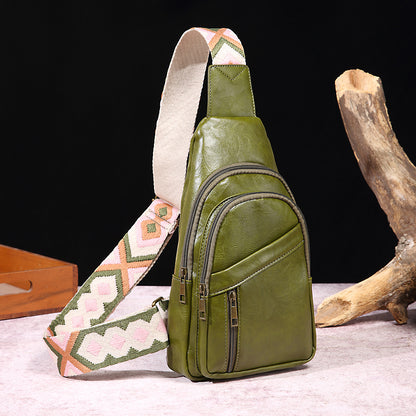 European And American Ladies Casual Fashion Retro Chest Bag 4c4708a1 6741 4a88 8e4d c39f661c7f0f
