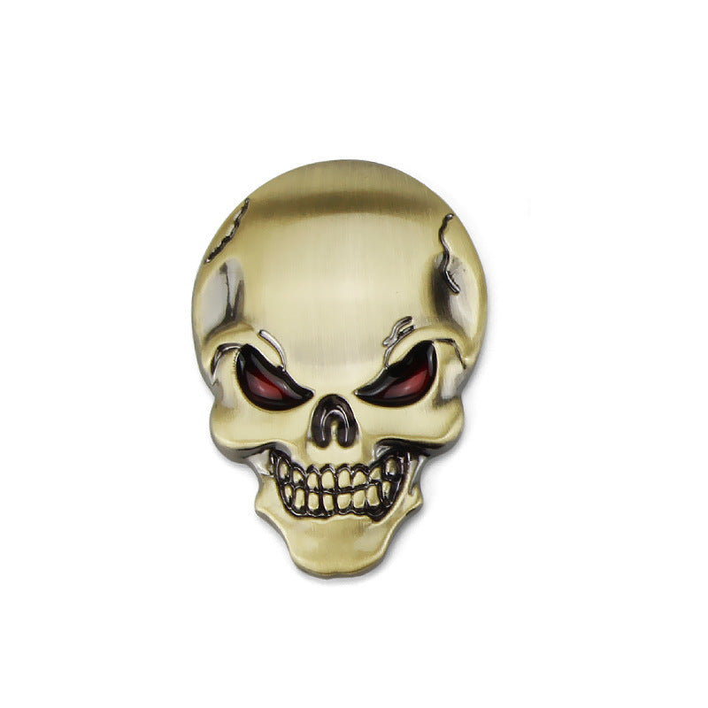 Car Metal Skull Sticker Body Sticker Red Eye Ghost Head 4c660636 23b3 4ee8 8cfb 9a780571d8de