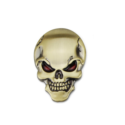 Car Metal Skull Sticker Body Sticker Red Eye Ghost Head 4c660636 23b3 4ee8 8cfb 9a780571d8de