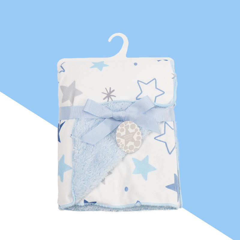 Babies' Woolen Blanket Baby Double Layer Super Soft Plush Blanket 4c77b805 2423 4280 948e fed8ab1b52f4