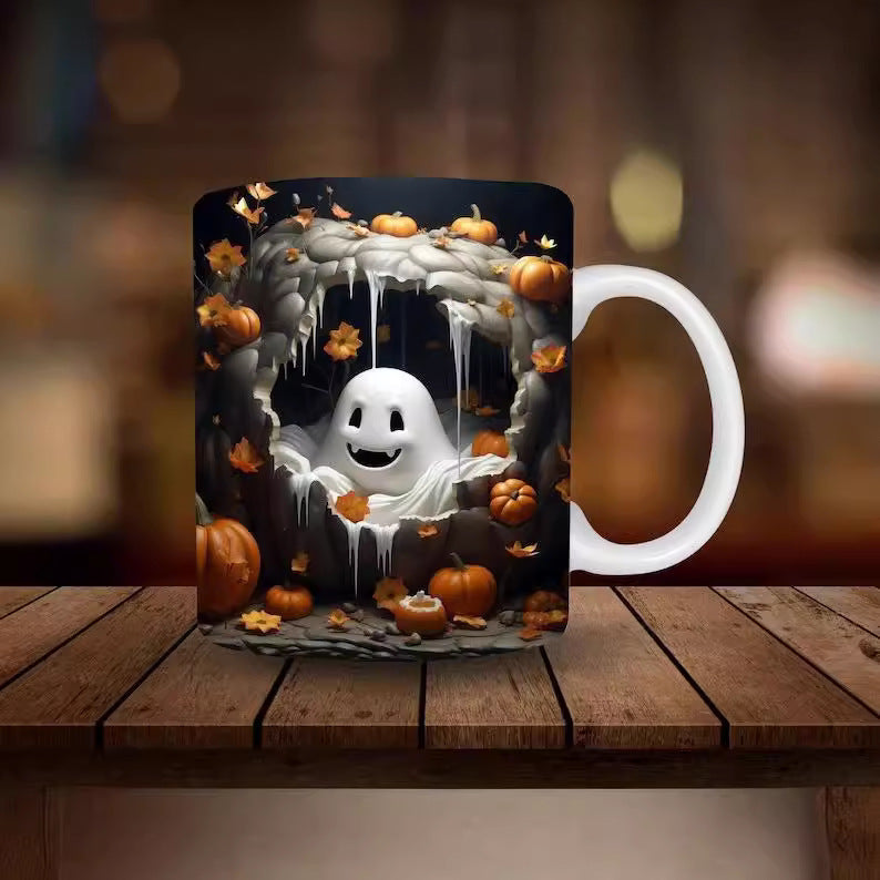 Halloween Pumpkin Ceramic Coffee Mug 4c7a9663 3cd0 452e a2ac c45ed21f21f4