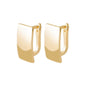 Fashion Simple 14K Gold Square Glossy Ear Clip 4c8f777f 68b2 4e49 b2c3 6212d15b1c59