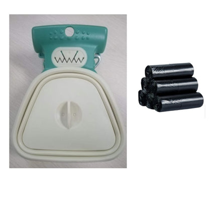 Pet Dog Poop Bag Dispenser Travel Foldable Poop Spoon 4c8fe76d 404f 48cd 90ca 0539f5e92016