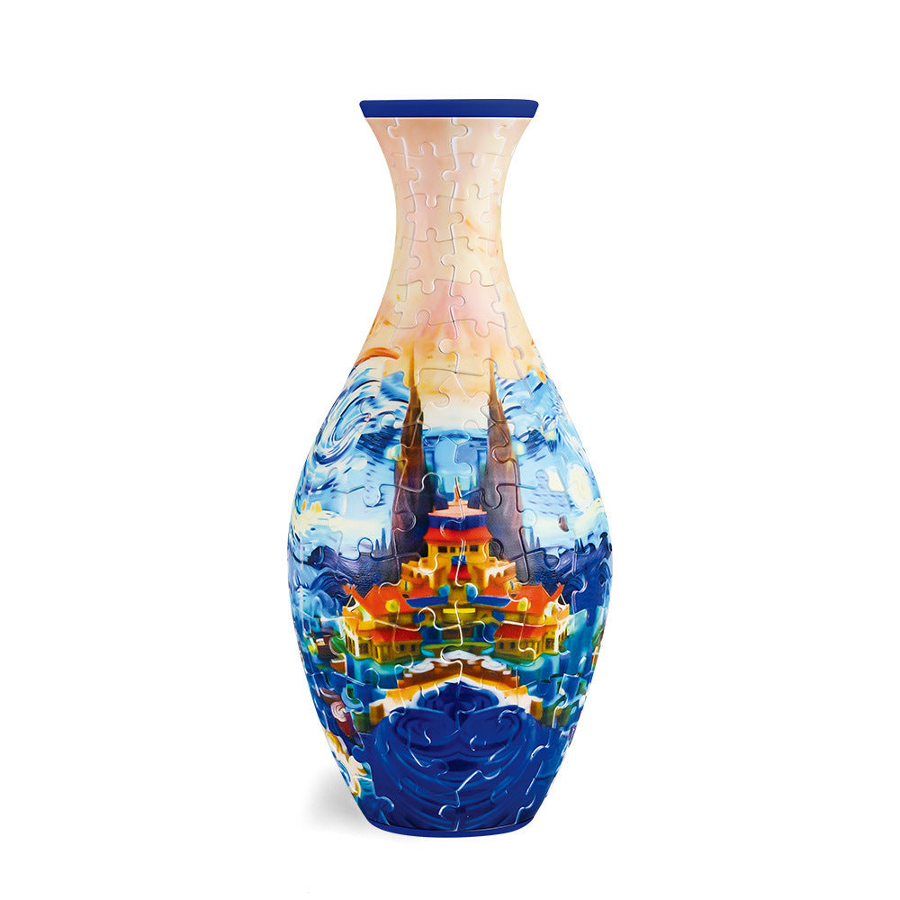 3D Puzzle Vase DIY Living Room Decoration Home - HD Wireless Product #7